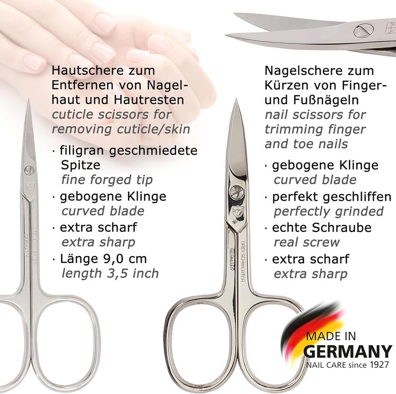 3 Swords Germany 11-Piece Manicure Pedicure Grooming Kit - Image 2